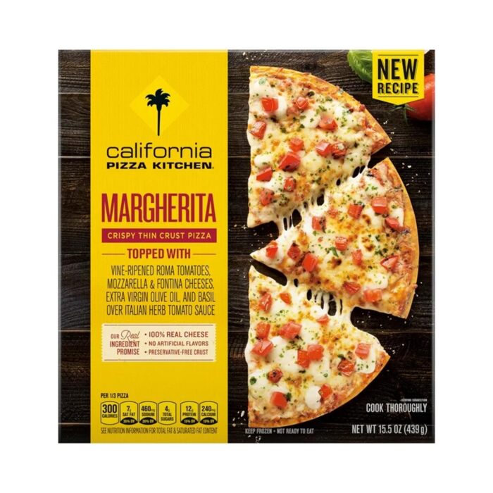 California Pizza Kitchen Margherita, Crispy Thin Crust Pizza, 15.5 oz (Frozen)