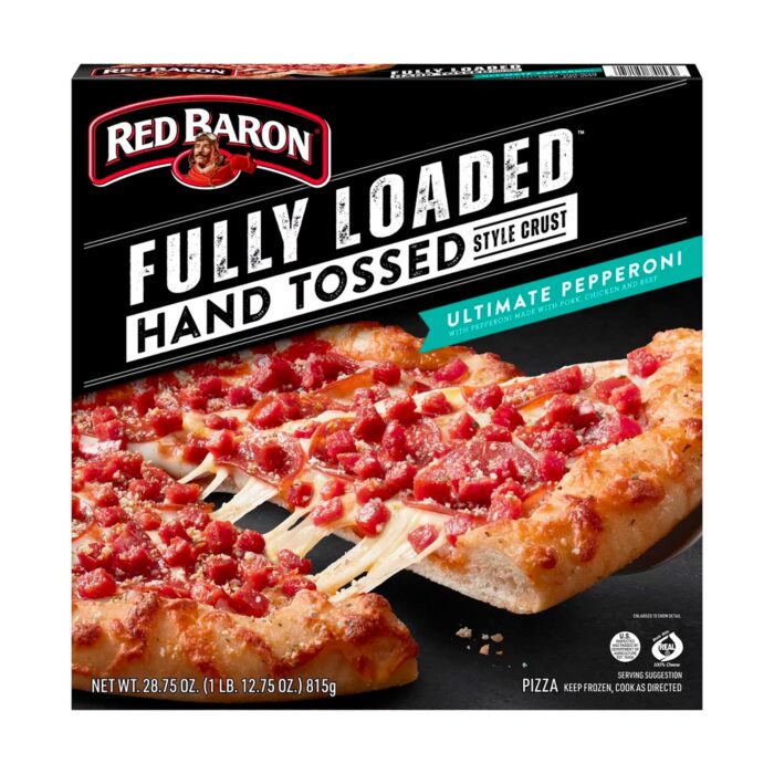 Red Baron Frozen Hand Tossed Ultimate Pepperoni Pizza - 28.7oz